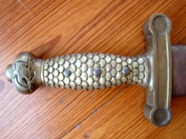 A fine U.S. Model 1832 Foot Artillery Sword dated 1839 — image 3